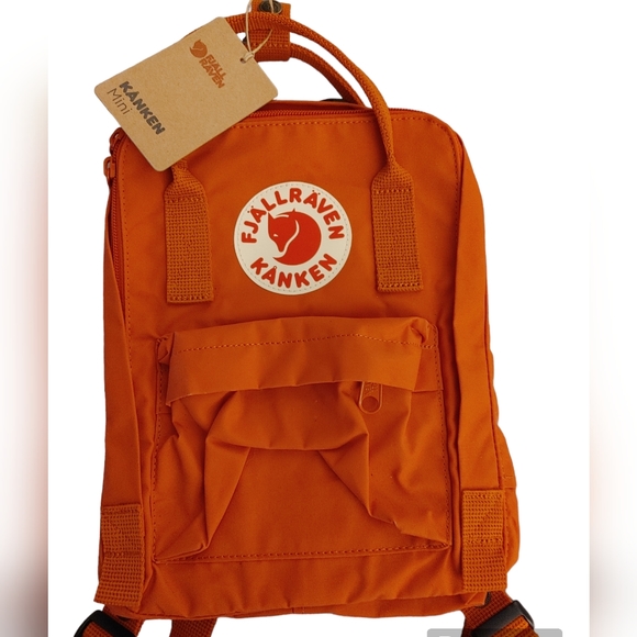Fjallraven Handbags - NWT Fjällräven Kånken Mini Rowan Red Backpack